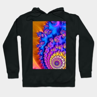 “Watercolor Fractal” Hoodie